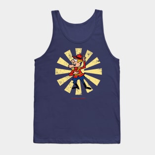 Dudley Do Right Retro Japanese Tank Top